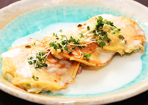 ミルク洋風お好み焼き