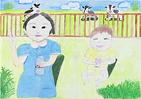 鳥居　小町（国立岡山大学教育学部附属小学校4年）