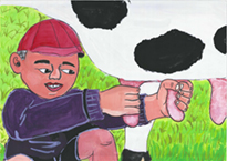 山本　晴迦（美作市立美作第一小学校5年）