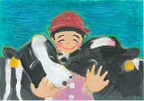 山田　唯（倉敷市立第三福田小学校2年）