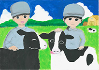 松本　和佳奈（岡山市立芳泉小学校4年）