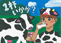 成安　柚乃（岡山市立芳田中学校3年）